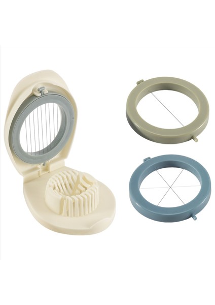 3 Yumurta Dilimleyici A Için Depolamalı 1 Çok Fonksiyonlu Yumurta Dilimleyici Yumurta Kesici Paslanmaz Çelik Bıçaklar A (Yurt Dışından) modelleri