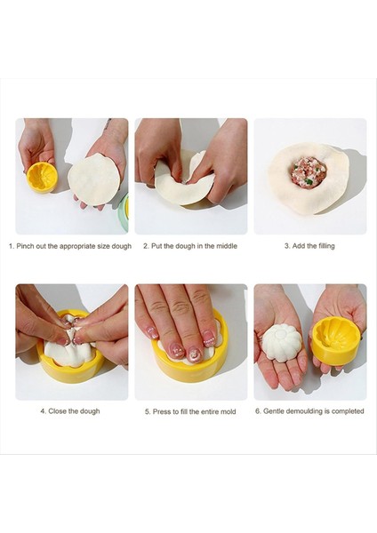 Hambraj Kalıbı, 2 Adet Hamur Tatlısı ve Pres Kalıp, Çok Işlevli Hamur Tatlısı Dıy Yapım Aracı, Uygun Dayanıklı Dinlenebilir C (Yurt Dışından) indirimleri