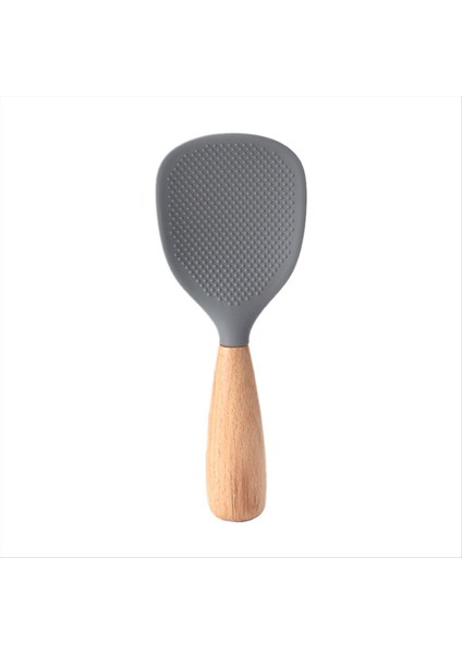 Gri Silikon Pirinç Kürek Internet Ünlü Yapışmaz Pirinç Kaşık Pirinç Ocak Özel Pirinç Kürek (Yurt Dışından) indirimleri