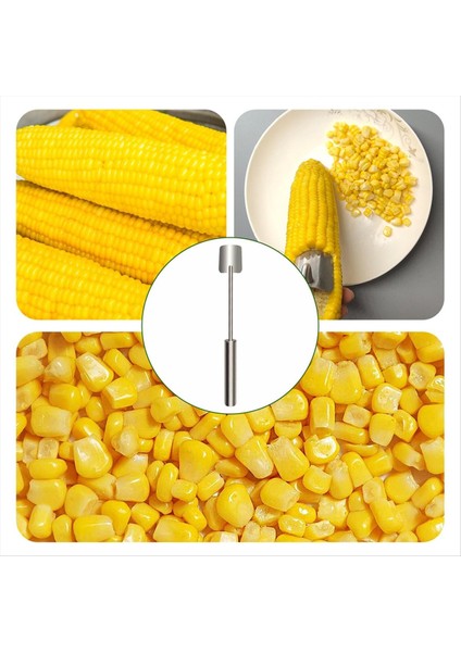 Mısır Koçanı Soyucu Kolay Temiz Mısır Koçanı Soyucu Paslanmaz Çelik Ayırıcı Alet Ev Mutfak, Restoran Şefi Için Uygun (Yurt Dışından) fiyatları