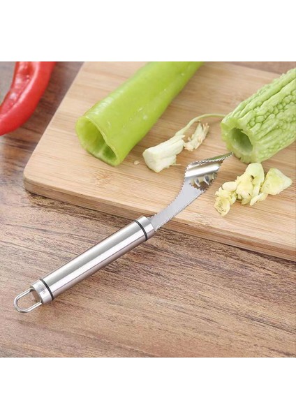 Biber Corer Mutfak Yeşil Biber De-Tohum ve Biber Ev Biber Acı Kavun Corer Mutfak Gadget (Yurt Dışından) modelleri