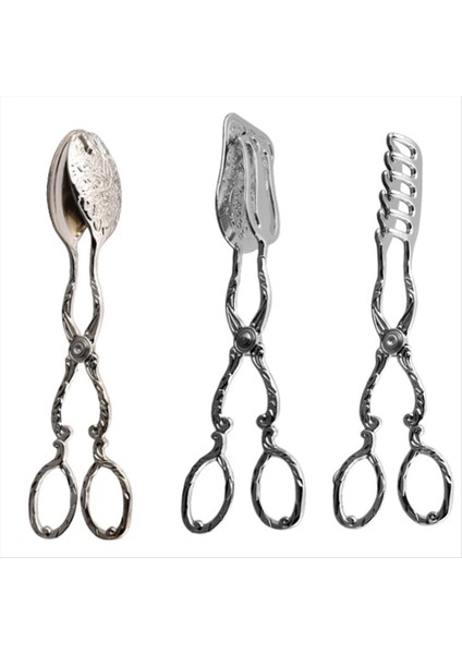 Retro Meyve Salatası Kek Klip Klips Klip Kupa Klip Salata Pasta Klipi Pişirme Barbekü Araçları Gümüş (Yurt Dışından) indirimleri