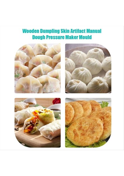 Köplüler Maker Hamur Presleme Aracı Hambraj Cilt Artefakt Makine Dıy Mutfak Manuel Ahşap Pres Kalıp Mutfak Gadgets B (Yurt Dışından) fırsatları
