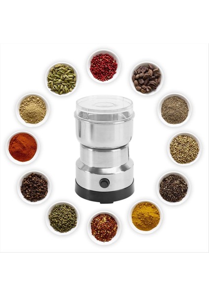 Premium Elektrikli Tahıl Değirmeni, Çok Işlevli Kahve Öğütücü, Ultra Ince Kahve Için 150W, Baharatlar, Otlar ve Daha Fazla Au Fişi (Yurt Dışından) modelleri