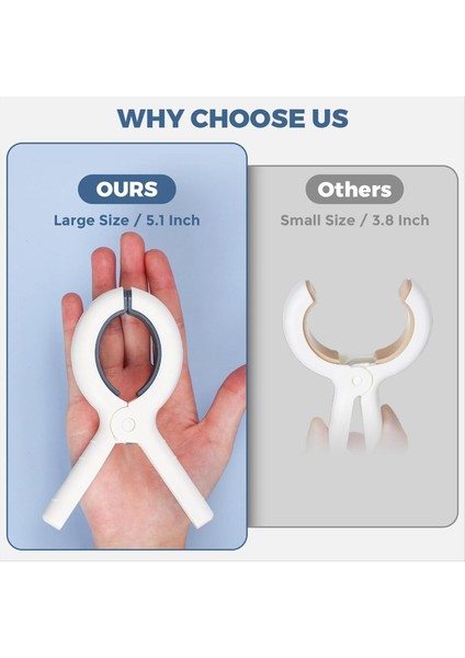 Plaj Havlu Klibi, Büyük Klips, Açık Dikişsiz Klip, Kurutma Için Plastik Klip, Güçlü Rüzgar Geçirmez, Sabit Klipsli Mavi (Yurt Dışından) fiyatları