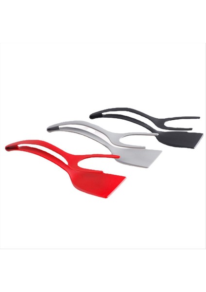 6pcs 2&#39;si 1 Arada Mutfak Eşyası Naylon Klips Aksesuarları Biftek Spatula Maşaları Flip Pense Gözleme Pişirme Takımı Takımları (Yurt Dışından)