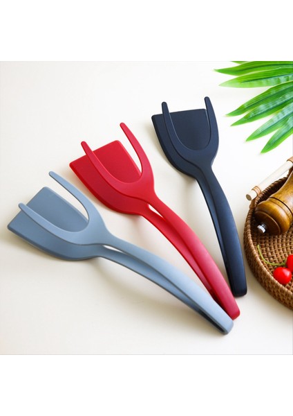 6pcs 2&#39;si 1 Arada Mutfak Eşyası Naylon Klips Aksesuarları Biftek Spatula Maşaları Flip Pense Gözleme Pişirme Takımı Takımları (Yurt Dışından) modelleri