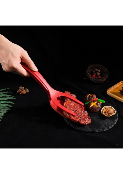 6pcs 2&#39;si 1 Arada Mutfak Eşyası Naylon Klips Aksesuarları Biftek Spatula Maşaları Flip Pense Gözleme Pişirme Takımı Takımları (Yurt Dışından) indirimleri