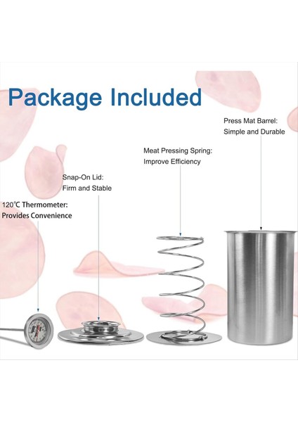 Jambon Maker Et Pres Ocak Termometre Yuvarlak Şekli Deli Et Pres Kalıp Et Domuz Eti Deniz Ürünleri Sığır Balık Kümes Hayvanları (Yurt Dışından) indirimleri