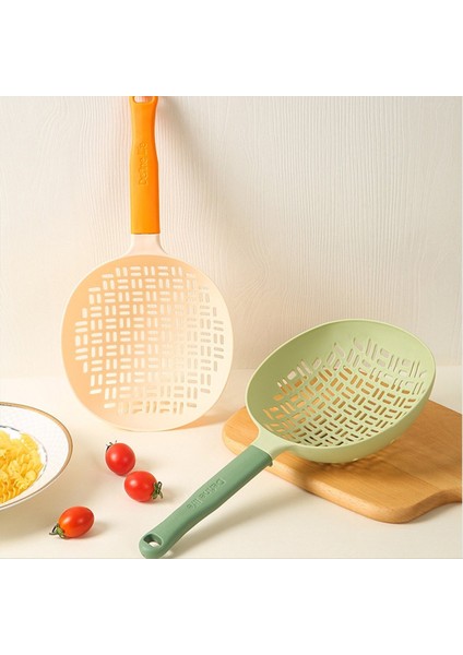 Kepçe Kevgir, Silikon Kevgir Sapı, Süzgeç Kevgir, Pişirme Silikon Kaşığı, Makarna Kevgir Kaşık Süzgeç Portakal (Yurt Dışından) modelleri