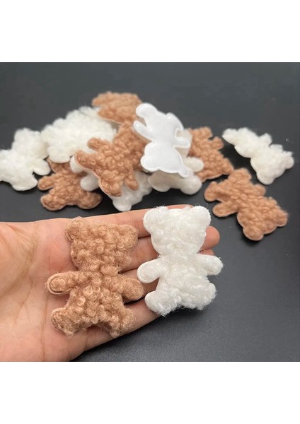 50PCS 50X55MM Teddy Peluş Peluş Yastıklı Ayı Kafa Kıyafetleri Şapkalar Tozluklar Dikiş Malzemeleri Diy Dekor Aksesuarları (Yurt Dışından) fiyatları