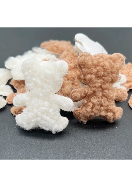 50PCS 50X55MM Teddy Peluş Peluş Yastıklı Ayı Kafa Kıyafetleri Şapkalar Tozluklar Dikiş Malzemeleri Diy Dekor Aksesuarları (Yurt Dışından) modelleri