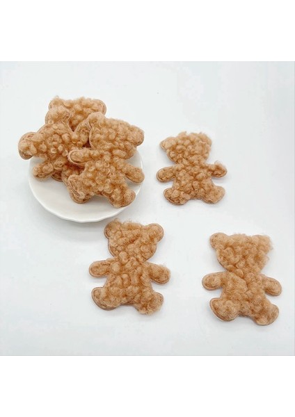 50PCS 50X55MM Teddy Peluş Peluş Yastıklı Ayı Kafa Kıyafetleri Şapkalar Tozluklar Dikiş Malzemeleri Diy Dekor Aksesuarları (Yurt Dışından) indirimleri