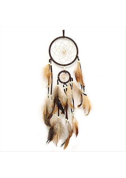 Dream Catcher Brown Dekoratif Rüya Catcher Oturma Odası Duvar Asma Dekorasyon Festival Hediye Için Rüya Catcher (Yurt Dışından)