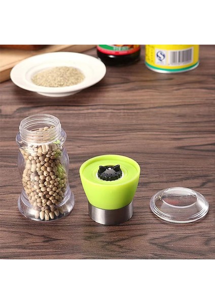 Ayarlanabilir Seramik Rotor Biber Öğütücü - Doldurulabilir Manuel Spice Mill Shaker, Baharat Için Temel Mutfak Araçları B (Yurt Dışından) fırsatları