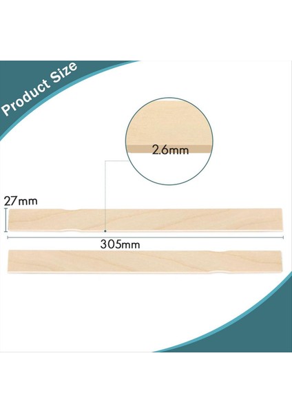 30 Adet Boya Karıştırma Çubukları, 12 Inç Ahşap Boya Karıştırıcıları Karıştırma Için, Kütüphane Işaretleri Veya Bitki Etiketleri Için Boya Çubukları (Yurt Dışından) indirimleri