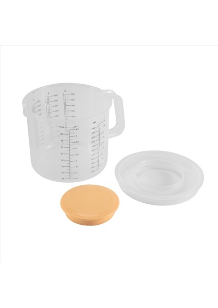Plastik Ons ​​ölçüm Bardakları ve Kaplama Sıvısı ile Pişirme Sürahisi, Ml&#39;de Sürahi/kavanoz Ölçümlü Sıçrama Koruması ile Ölçüm (Yurt Dışından)