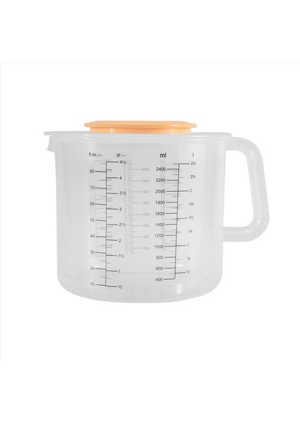 Plastik Ons ​​ölçüm Bardakları ve Kaplama Sıvısı ile Pişirme Sürahisi, Ml&#39;de Sürahi/kavanoz Ölçümlü Sıçrama Koruması ile Ölçüm (Yurt Dışından) fiyatları