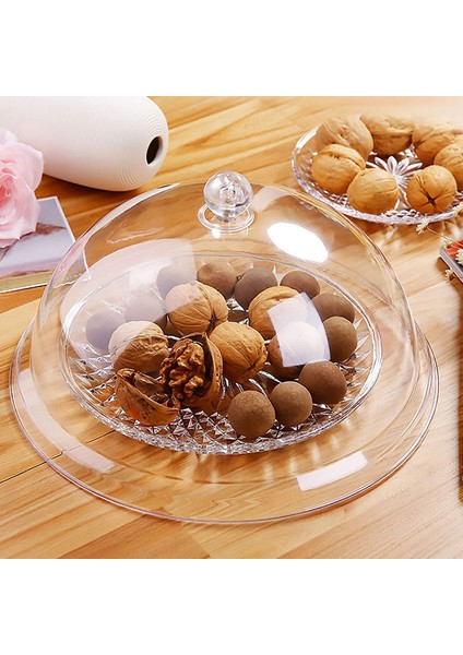 Kek Dome Cover Bell Akrilik Ekran Dome Şeffaf Gıda Atıştırmalık Ekran Kapak Toz Kapağı C (Yurt Dışından) indirimleri