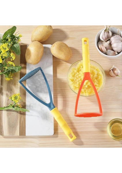 Patates Ezici, Plastik Patates Püresi Ezici, Renkli Yiyecek Ezici, Patates, Meyve ve Sebze Için Masker Mutfak Aleti (Yurt Dışından) indirimleri