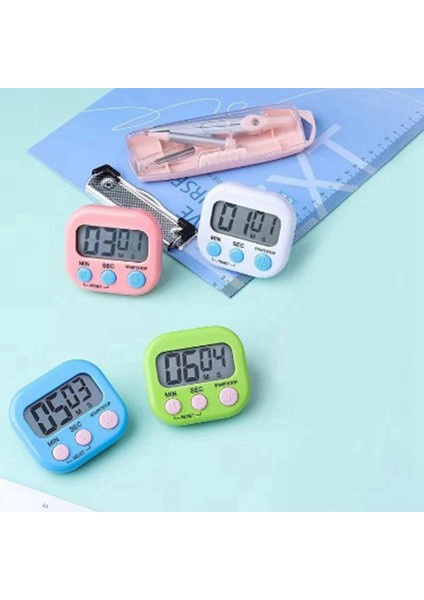 Çok Fonksiyonlu Manyetik Dijital Mutfak Zamanlayıcı Saat Yüksek Sesle Alarm LED Sayacı Çalar (Yurt Dışından)