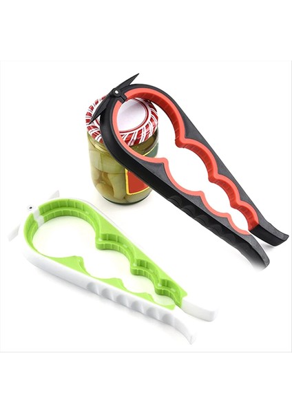 Can Açıcı Çok Fonksiyonel 4&#39;te 1 Içecek Şişe Açıcı Kapağı Twister Dört Konum Açıcı Anti Kayma Kapağı Twister (Yurt Dışından) indirimleri