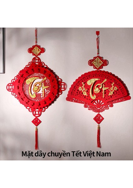 Çin Yeni Yıl Püskülleri Asma Süs Kolyeleri Bahar Festivali Geleneksel Dekor 2024 Ay Yıllık Dekor Türü Tür 10 (Yurt Dışından) indirimleri