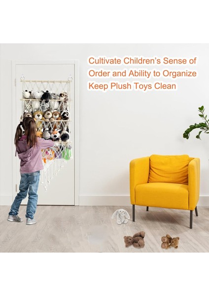 3 Katmanlı Ahşap Doldurulmuş Oyuncak Ağı Doldurulmuş Hayvan Ağı Veya Hamak Küçük Doldurulmuş Hayvan Oyuncak Depolama Ağı Doldurulmuş Hayvan Ağı (Yurt Dışından) modelleri