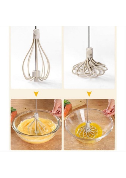 1 Adet Paslanmaz Çelik Yarı Otomatik Çırpma, Dönen Otomatik Yumurta Üreticisi, El Push Karıştırıcı Karıştırıcı Alet Kılavuzu Yumurta Çalkalayıcı (Yurt Dışından) fiyatları