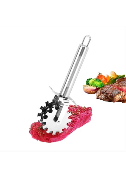 2pcs Beş Tekerlekli Et Gevşek Sığır Eti Haddeleme Aleti Haddeleme Et Ihale Mutfak Ihaleçi Ev Et Ihale Aracı (Yurt Dışından) fırsatları