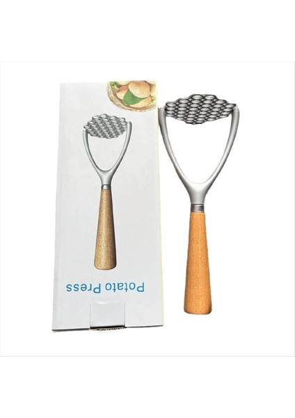 Patates Çamur Basınçlı Ahşap Sap Patates Maskeri Ricer Meyve Sebze Aletleri Mutfak Aletleri Aksesuarları (Yurt Dışından)