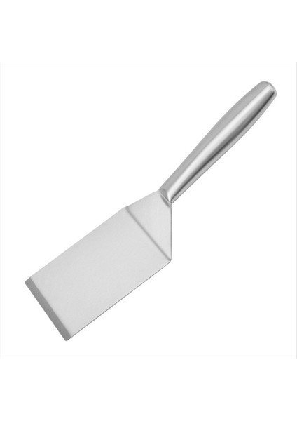 Paslanmaz Çelik Spatula Düz Spatula Büyük Balık Turner Grill Barbeque Turner Griddle Scraper Biftek Spatula Krep A (Yurt Dışından)