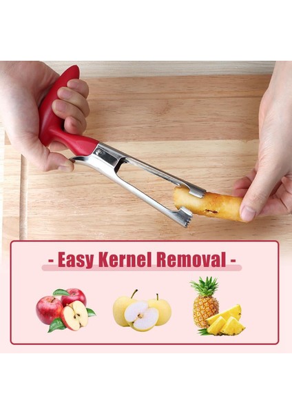 Coreer, Çok Amaçlı Cori Aracı, Hızlı Corer, Kullanımı Kolay Armut Şeklinde Ananas Mutfak Aracı (Yurt Dışından) fiyatları