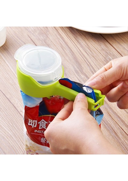 Torba Yiyecek Sızdırmazlık Sızdırmazlık Klip Snack Bag Süt Toz Taze Tutma Nem Geçirmez Klip Mutfak Baharat Klip (Yurt Dışından) fırsatları