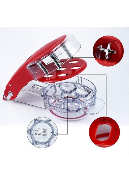 2pcs Kiraz Taşçı Sökücü, Çok Kiraz Pitter Kiraz Taş Tohum Çıkarma Çekirde (Yurt Dışından) modelleri