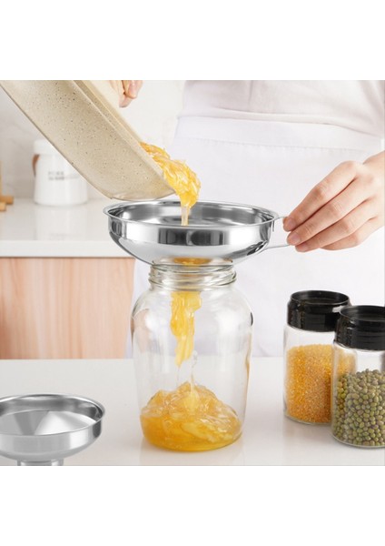 Paslanmaz Çelik Ev Geniş Ağız Huni Salatası Sospa Büyük Çapı Huni Reçel Huni Altın (Yurt Dışından) fiyatları