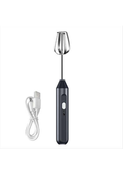 Elektrikli El Mikseri, Paslanmaz Çelik Karıştırma Çırpma, Daldırma Blender Kablosuz El Karıştırıcı Çırpma, 3speed Ayarlanabilir Çeyrek (Yurt Dışından)