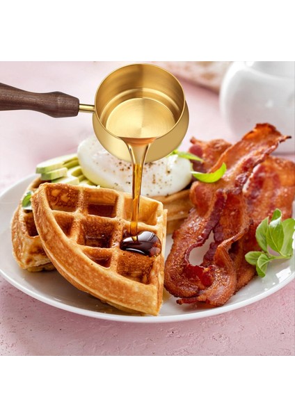 Mini Sos Tavaları -Seafood Elektrapan Paslanmaz Çelik Saplı (Altın 100ML/3.5OZ) (Yurt Dışından) indirimleri