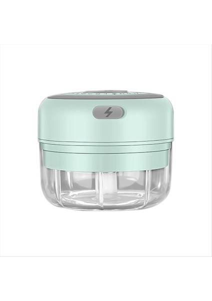 Elektrikli Sarımsak Masher Mini Kıyıcı Sebze Biber Karıştırma Kesme Et Zencefil Masher Makinesi Yeşil (Yurt Dışından)