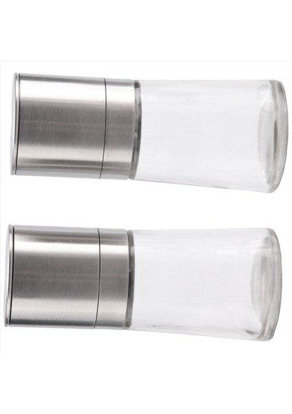 Tuz ve Karabiber Öğütücü Seti, Biber Değirmeni ve Tuz Değirmeni Doldurulabilir, Paslanmaz Çelik ve Tıknaz Cam Biber Değirmeni Öğütücü (Yurt Dışından) modelleri