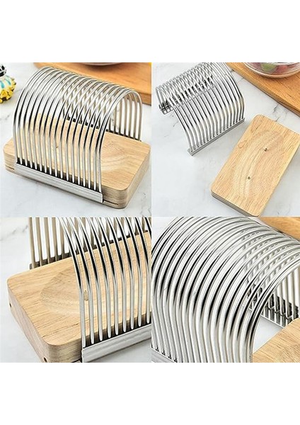 Mutfak Tost Ekmek Dilimleyici Peynir Dilimleyici Patates Patates Patates Kesici Pişirme Aracı Pratik Mutfak Barbekü Yemek Hediyesi (2 Adet) (Yurt Dışından) fırsatları