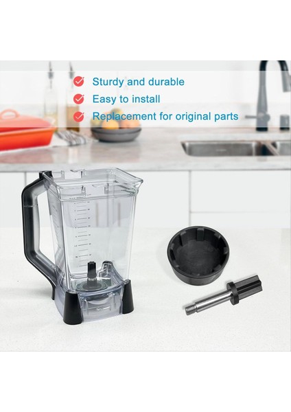 Ninja BL660/66OA Serisi 72 Oz (9 Su Bardağı) Sürahi, Sürücü Debriyajı ve Sürücü Pimi Saplama Kiti Seti Için Blender Yedek Parçaları (Yurt Dışından) indirimleri