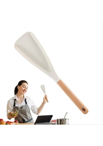 Mutfak Spatula Karıştırma Spatula Kaşık Isıya Dayanıklı Yapışmaz Pişirme Pişirme ve Karıştırma Gıda Sınıfı Silikon Alet (Yurt Dışından) fiyatları