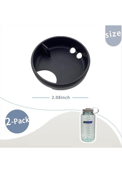 2pcs Silikon Sıçrama Koruyucu Nalgene Sıçraması Için Geniş Ağız 32 Oz Geniş Ağız Su Şişesi Aksesuarları (Yurt Dışından) indirimleri