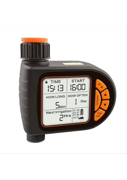 Yeni LCD Ekran Su Zamanlayıcısı Su Geçirmez IP65 Ev Bahçesi Sulama Yağışı Zamanlayıcısı Otomatik Kontrolör Sistemi (Yurt Dışından) fiyatları
