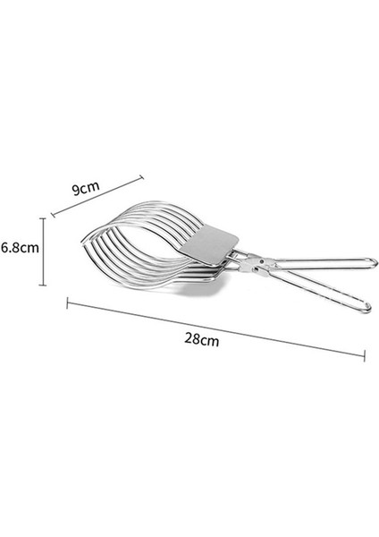 Paslanmaz Çelik Dilim Klipsli Klipsli Jambonlu Çubuklu Sosisli Sandviç Jambonlu Ekmek Klipsini Sebze Meyve Kesme Pensesi (Yurt Dışından) fiyatları