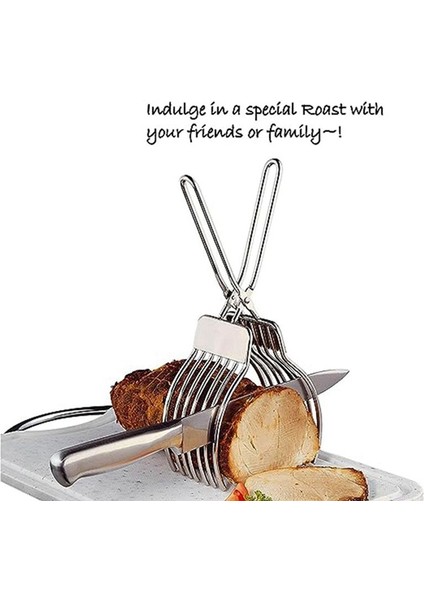 Paslanmaz Çelik Dilim Klipsli Klipsli Jambonlu Çubuklu Sosisli Sandviç Jambonlu Ekmek Klipsini Sebze Meyve Kesme Pensesi (Yurt Dışından) fırsatları