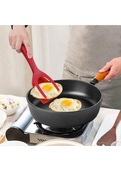 2 Inç 1 Naylon Kavrama Flip Gözleme Yumurta Kelepçesi Omlet Spatula Maşa Kümesi Gözleme Kızarmış Mutfak Aksesuarları (Yurt Dışından) fiyatları