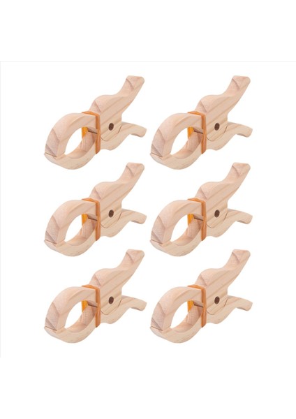 6 Adet Ahşap Oyun Klips El Yapımı Dev Klips Oyuncaklar Perdeler Için Ahşap Klipler, Dolaplar, Balkon, Yaratıcı Ahşap Klipler (Yurt Dışından) modelleri