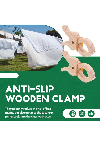 6 Adet Ahşap Oyun Klips El Yapımı Dev Klips Oyuncaklar Perdeler Için Ahşap Klipler, Dolaplar, Balkon, Yaratıcı Ahşap Klipler (Yurt Dışından) fırsatları